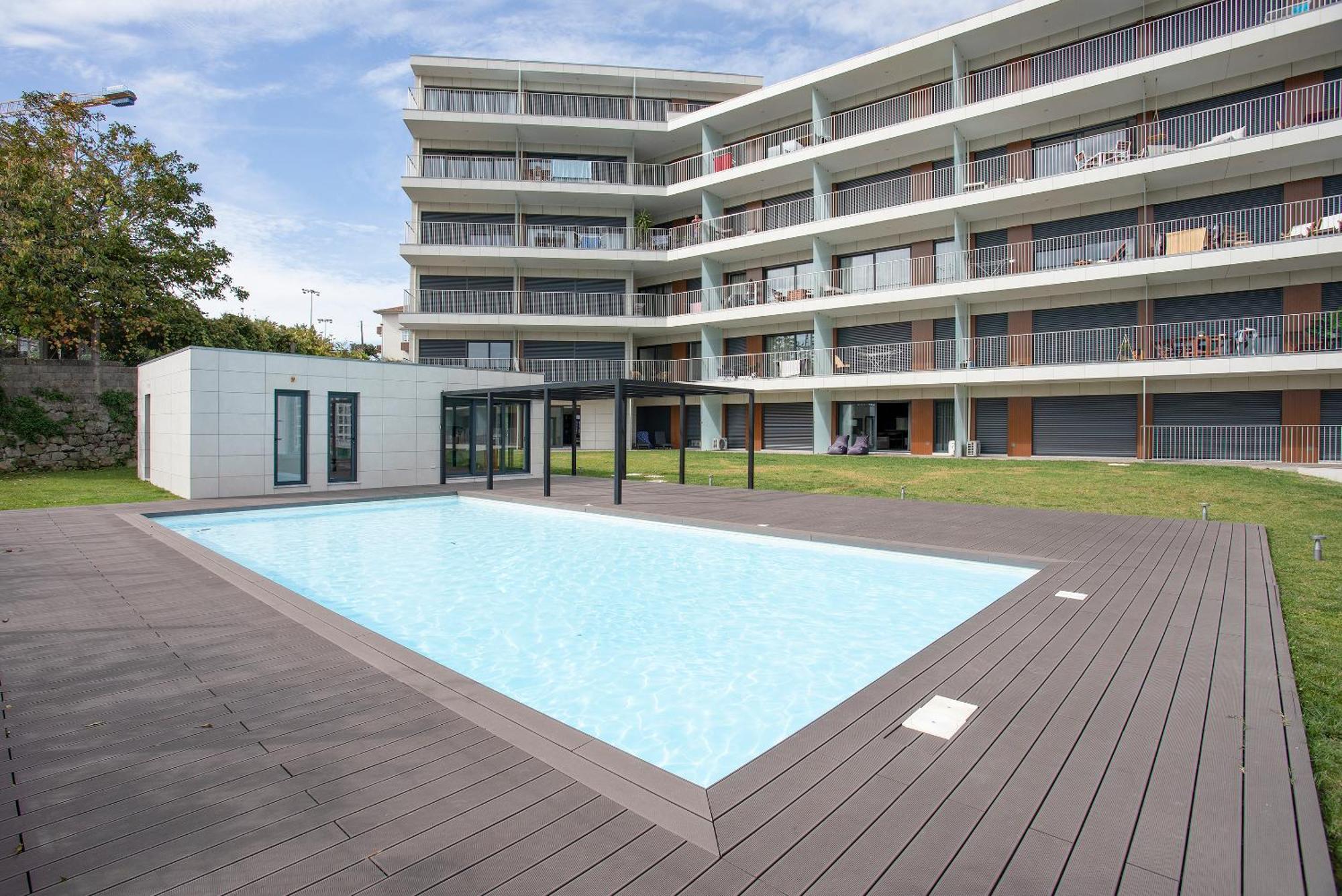 شقة Liiiving In Porto - Dragao Pool View المظهر الخارجي الصورة